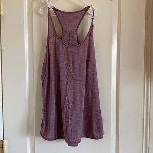 GUC Lululemon purple size 8 pleated tank